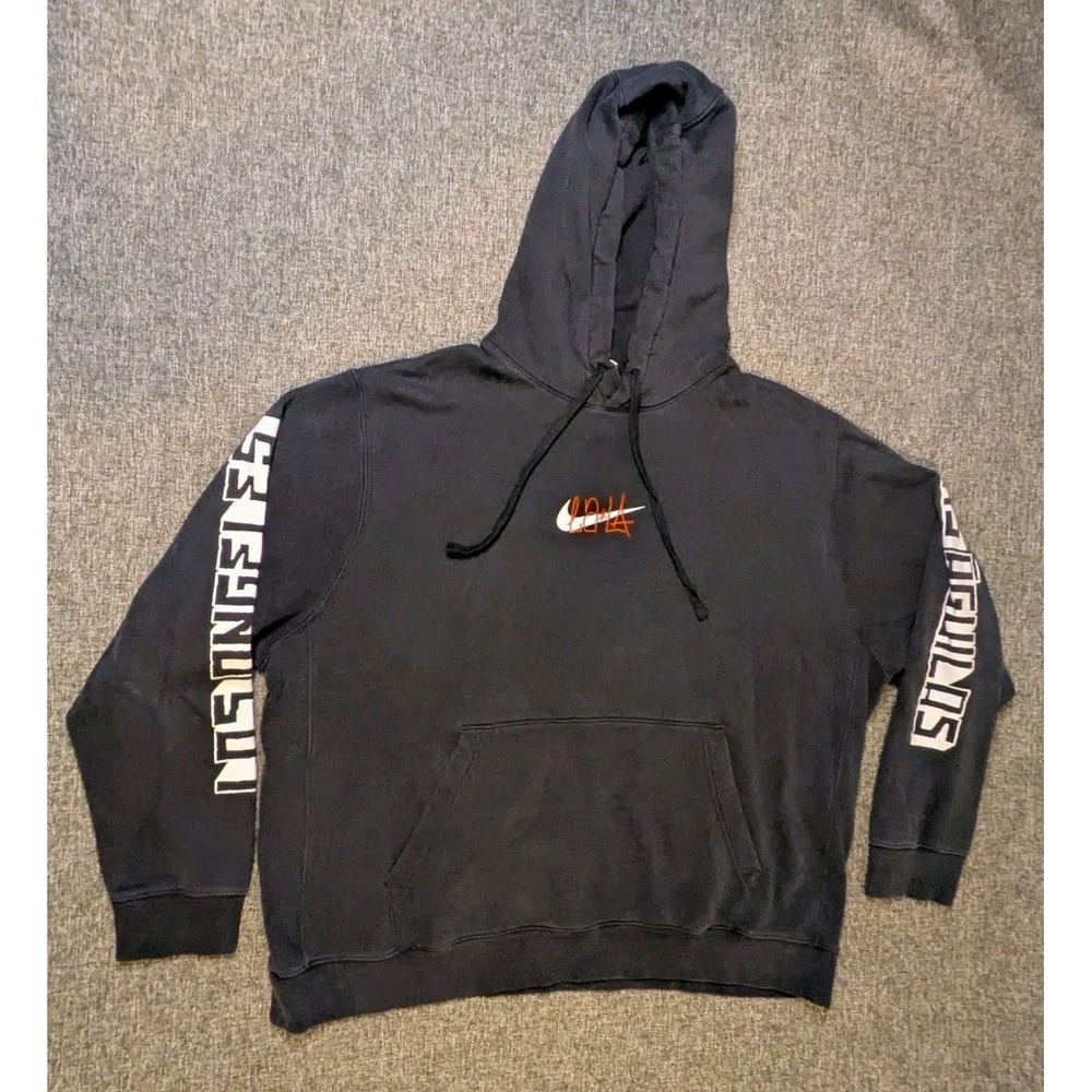 Nike Club America Los Angeles Spellout Logo Pullover Hoodie Men XL Soccer Jacket